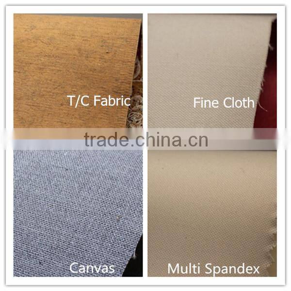 PU leather for men shoes usage with as real leather surface and cotton backing