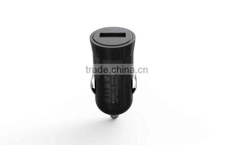 One port USB car charger for all kinds of cellphone with CE,FCC, RoHS