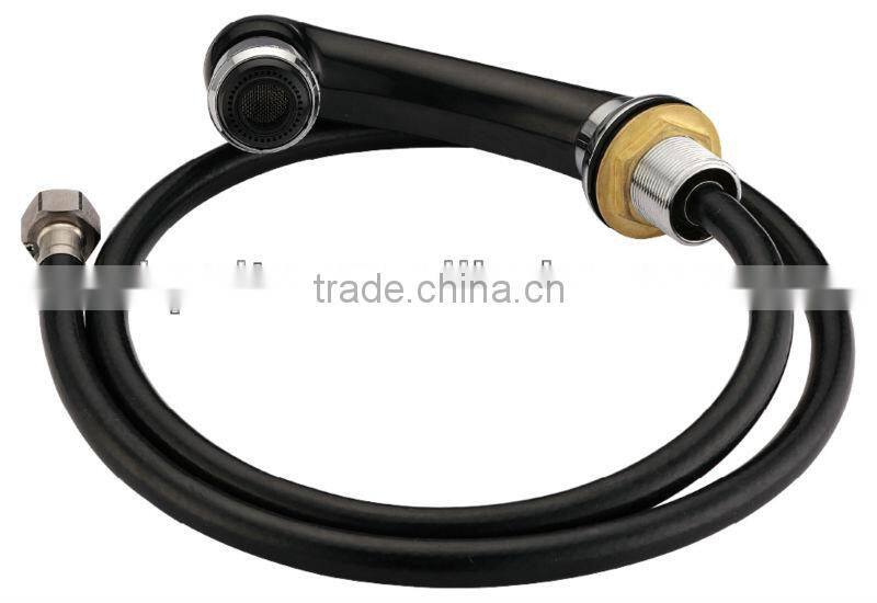 hand plastic hand shower with rubber hose