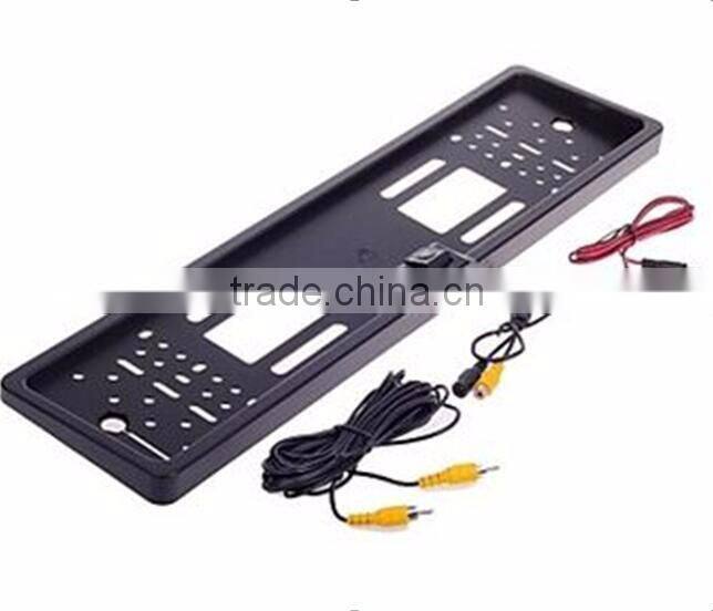 New Selling European License Plate Frame Rear View Camera