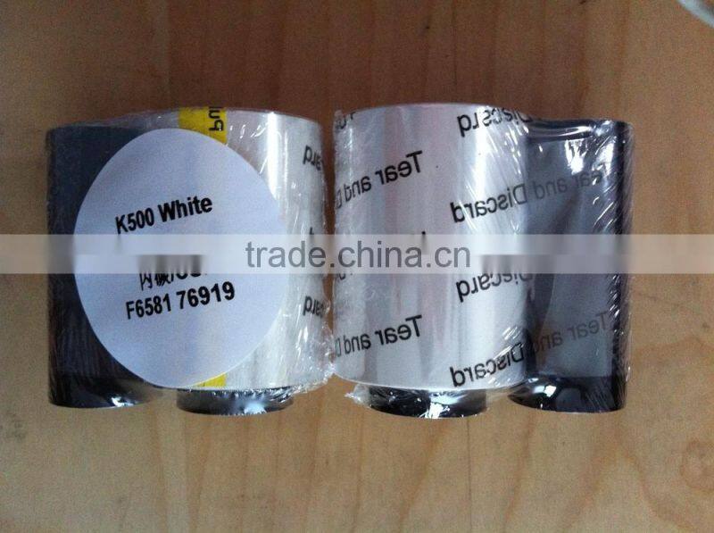 Hot Selling Zebra 800015-109 Compatible White Colour Monochrome Ribbon