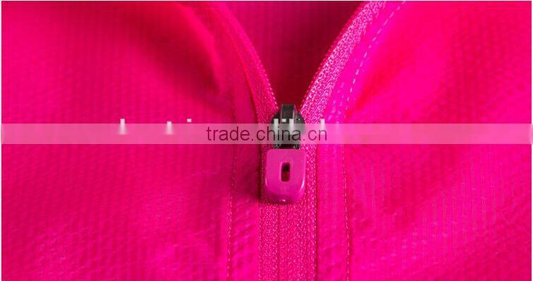 Professional Manufacturer Of Woman Zipper Fly Hooded Breathable Waterproof Windproof Sun-protective Jacket 20D Nylon