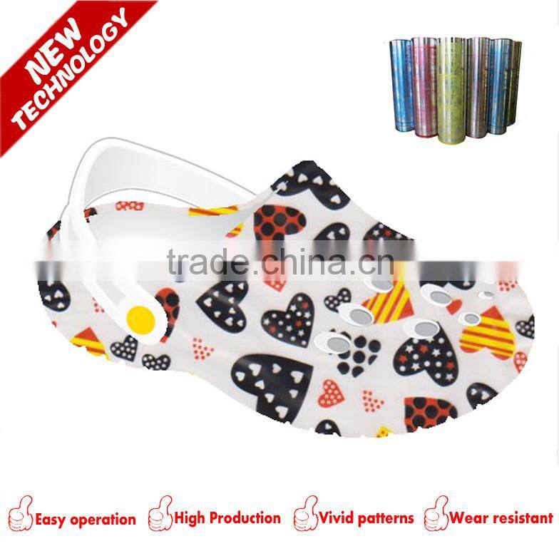 Ladies accessories heat printing material 3D film