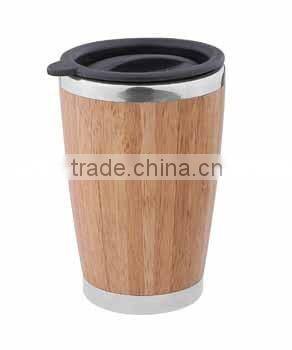Auto mug with 100%natural bamboo