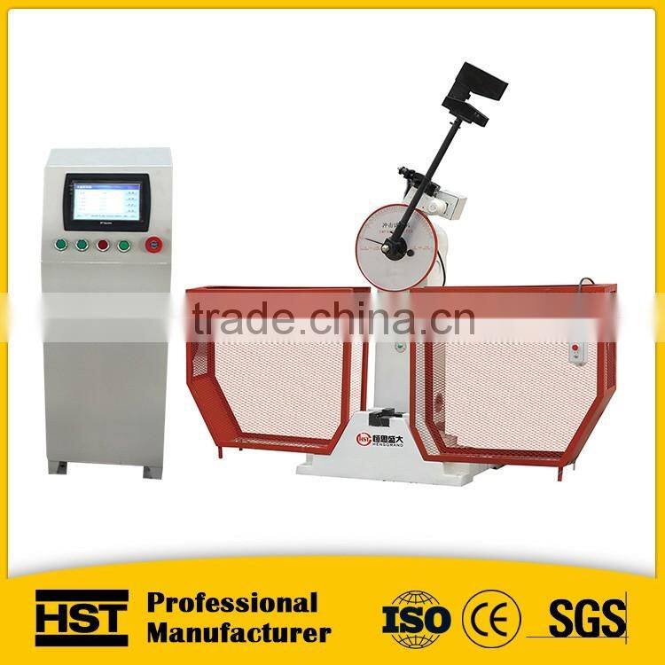 LCD touching screen display Pendulum 500J impact testing machine price