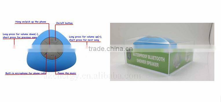 Triangular Mini Wireless Handsfree Bluetooth Speaker 4 Lever Waterproof Bluetooth Speaker