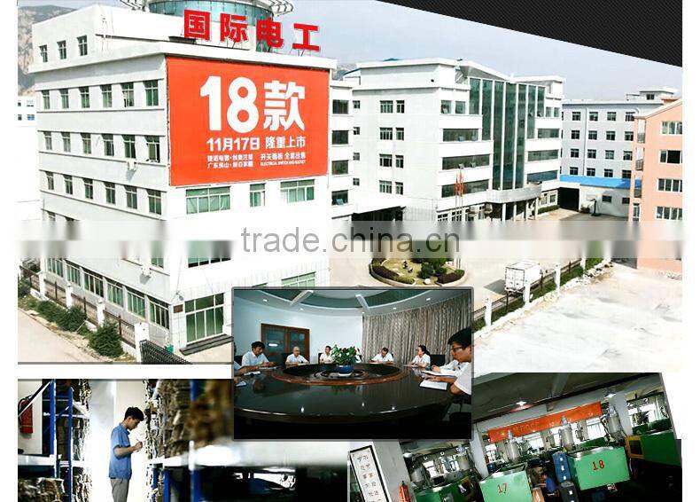 OEM cheap electrical white bakelite material 250v 10a tv plug socket