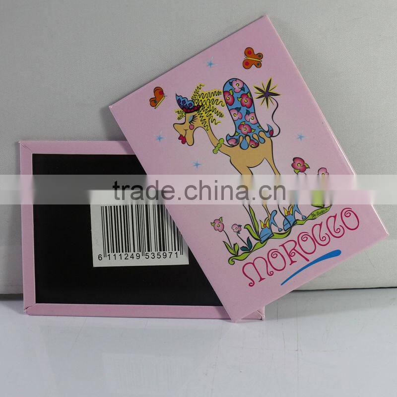 hot sale tourist souvenir magnetic metal tin fridge magnet
