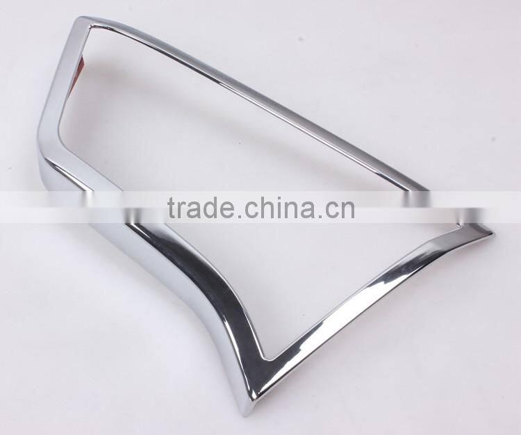 Tail Light Lamp Cover ABS Chrome 4 Pcs For K2 Rio Car 2012 Accessories