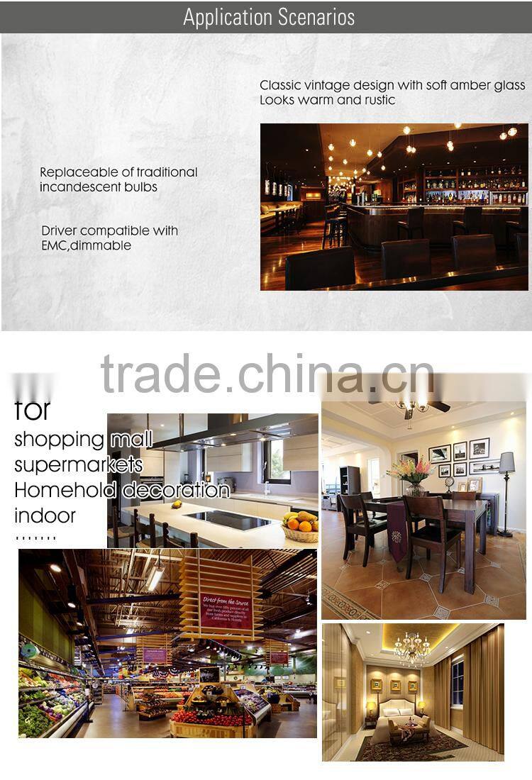 Classical design high quality led bulb E27 Led filament bulb