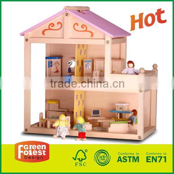 Mini Wooden Dollhouse Furniture Set, Kitchen dollhouse furniture 1:12