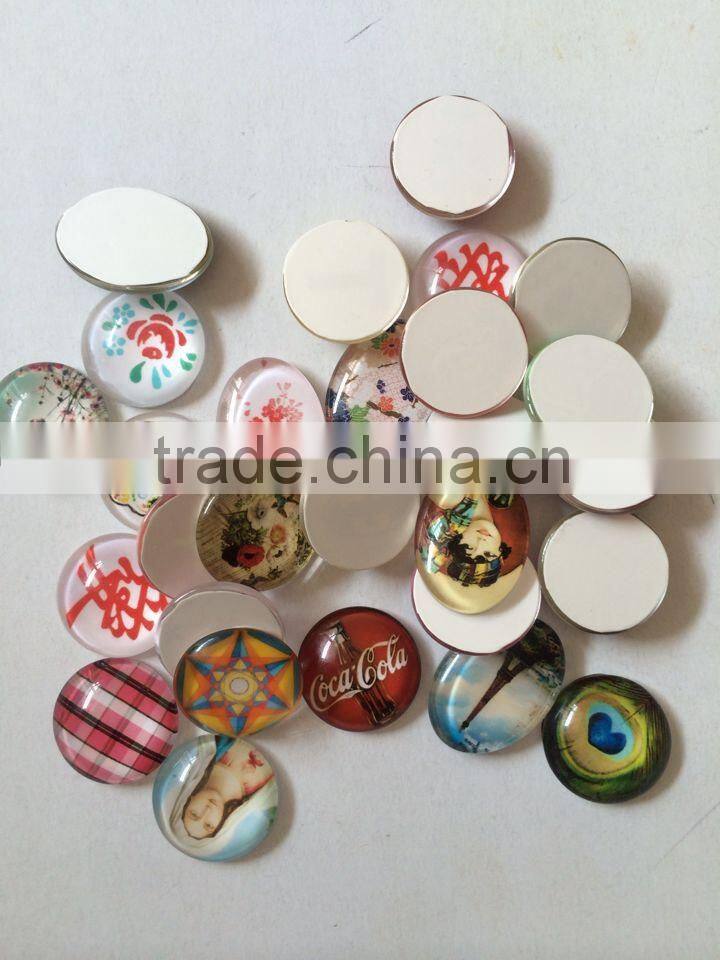 DIY accessoies resin wholesale glass cabochons