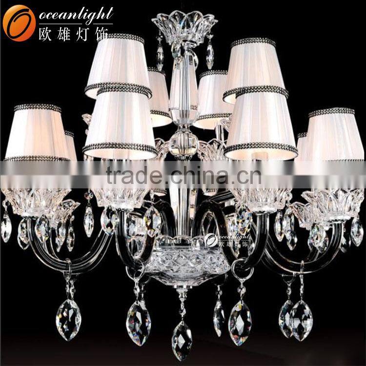 Black Cord Chandelier Modern Candle Chandelier Multi Heads Candle Light OMG88625-20+10+5W