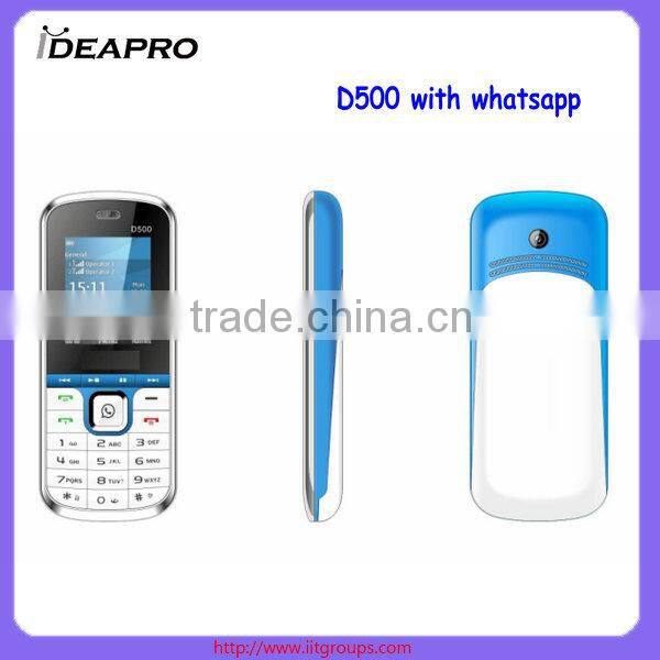 Very Hot Sale OEM Feature Mobile Phone with WhatsApp Feature Mobile Phone