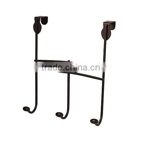metal double clothes over the door hook