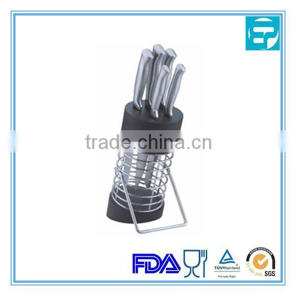 Stainless steel square knife set