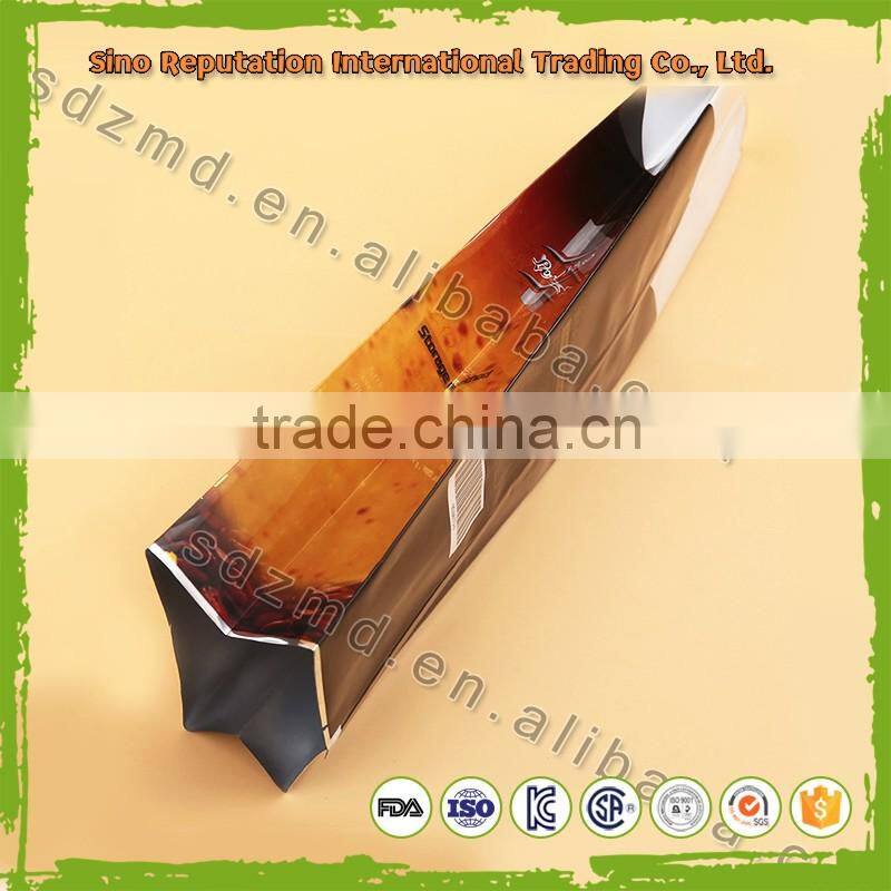 Custom printed side gusset coffee bags for packaging wholesale