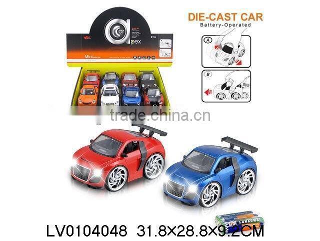 bo car with light and music for collection