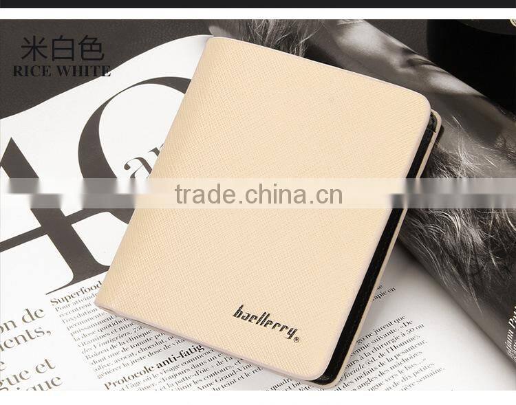 custom pu leather beallerry mens wallet for men