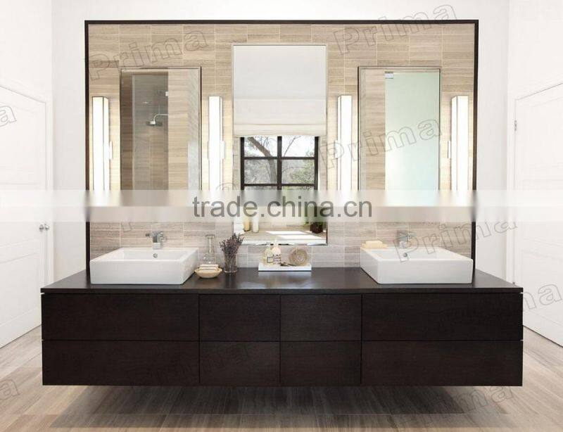 Luxury Italy design bathroom cabinet modern wall hung bathroom cabinets