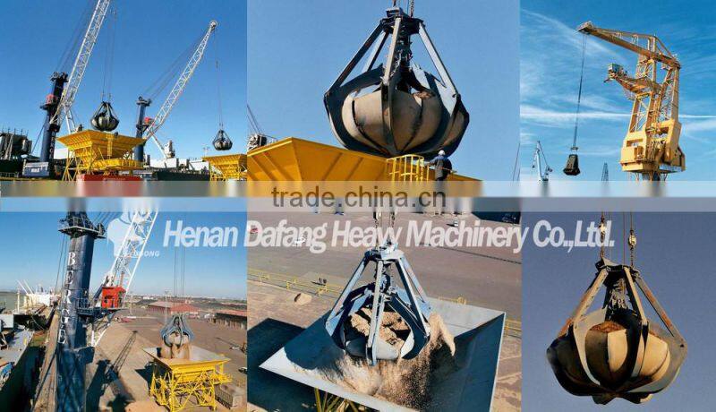 Industrial Grab Bucket Crane with Wireless Radio Remote Control