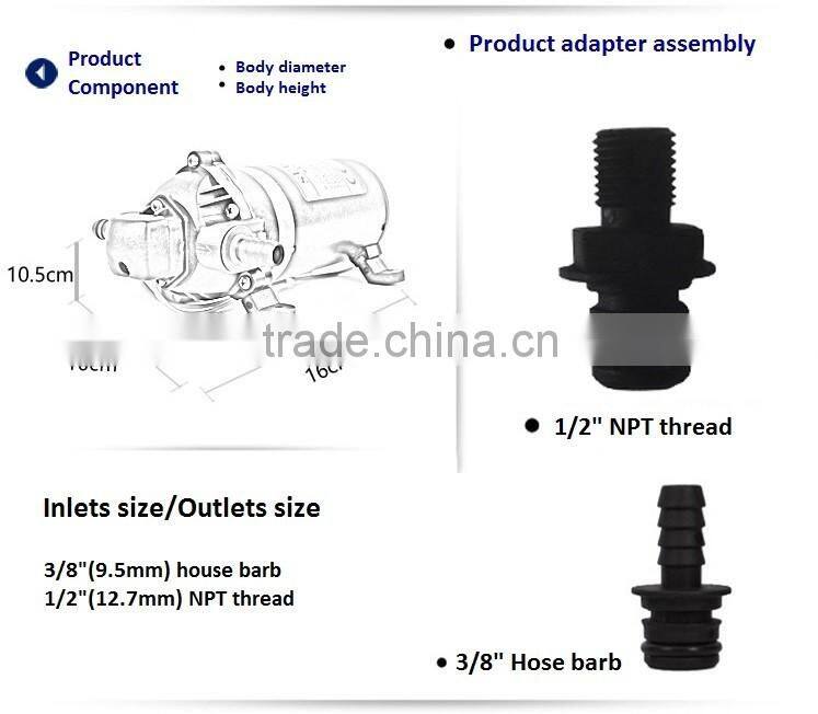 Sailfo high pressure pump /diaphragm pumps for ATV/ATV Spot sprayer pump