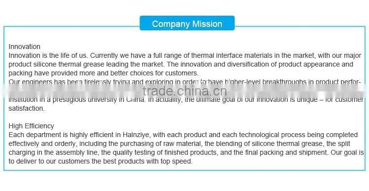 Low Thermal Impendance High Performance Nano Thermal Paste/Grease/Compound applying in CPU/GPU/Electronic Components,Electrical