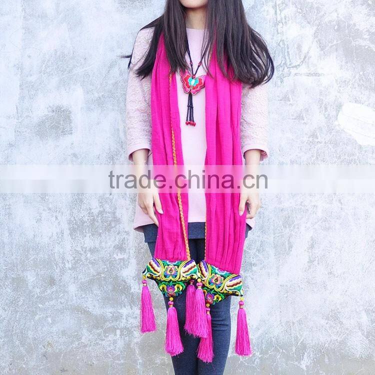 china alibaba embroidery silke shawls ladiese scarves chiffon hijob fashion with tassel