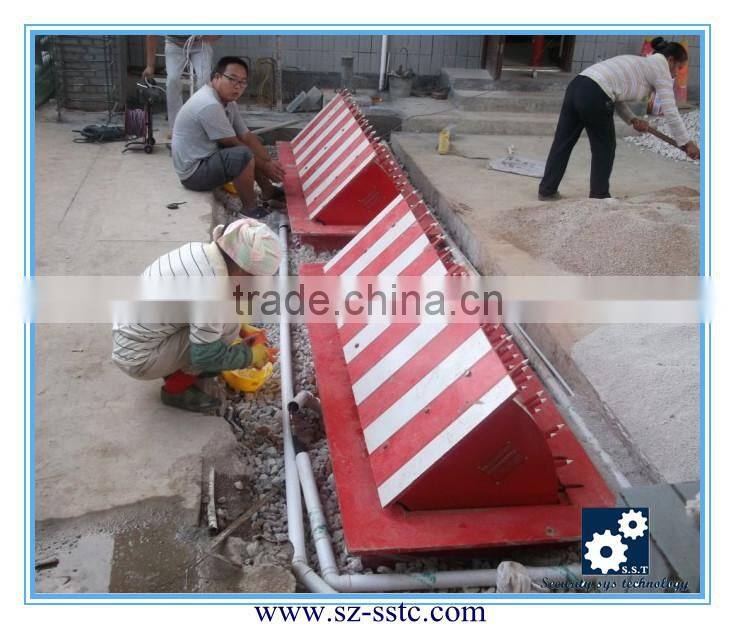 Security anti-terrorism hydraulic road barrier parking blockers