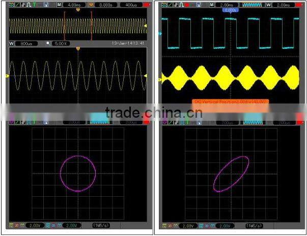 Hantek HandHeld oscilloscope DSO1200 handheld 5.7inch lcd 200mhz