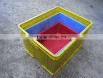 high qualit customize same design colourful a set of plastic crate case injection mould