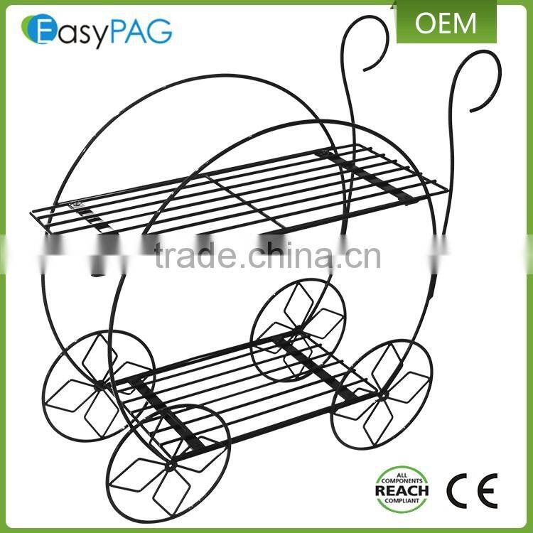 Outdoor Garden Metal Decorative Flower Pot Stand,Metal Flower Pot Holder