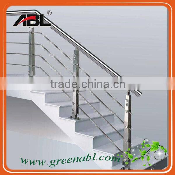 ABL SS304 stainless steel adjustable handrail connector handrails for steps in high standard quality