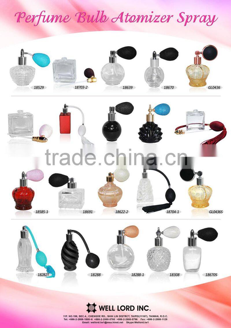 Classic custom made perfume spray glass bottle smart collection