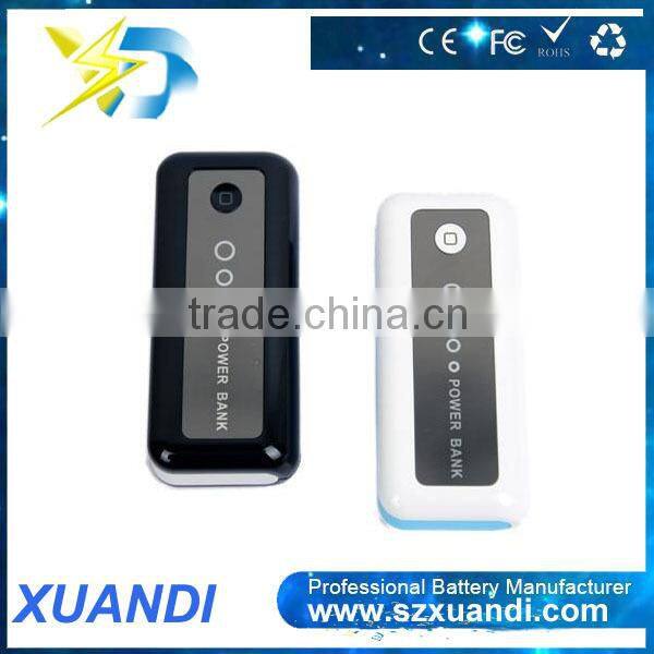 emergency accessories 5V 1A 5200mah lithium battery power bank for mobile phone