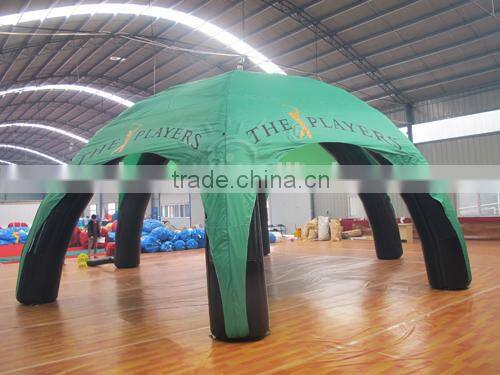 EN14960 Oxford and PVC dome transparency window inflatable circus tent