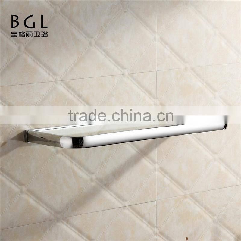 2016News Bathroom accessories hardware items brass series glass shelf