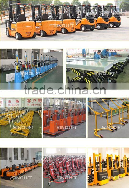 Manual Hydraulic Roll Lifter Machinery,Plastic Film Roll Work Positioner Lifter Equipment,Polyethylene Sheet Roll Stacker Carrie