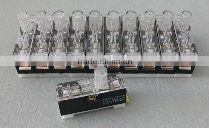 FS101 Fuse Holder Glass Fuse 6X30mm