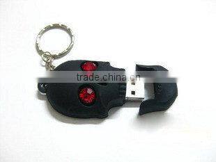 Grade A Chip Skull Shape USB Pen Drive 16GB