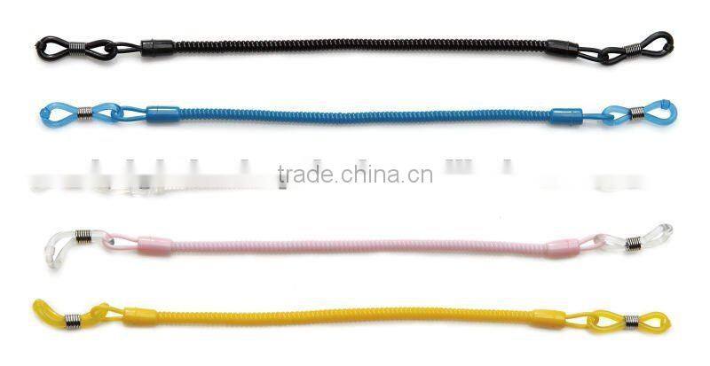 Plastic spring sunglasses cords with high quality