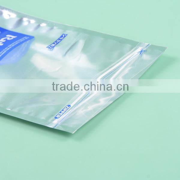 High quality Aluminum metallic laminated plastic zip lock bag