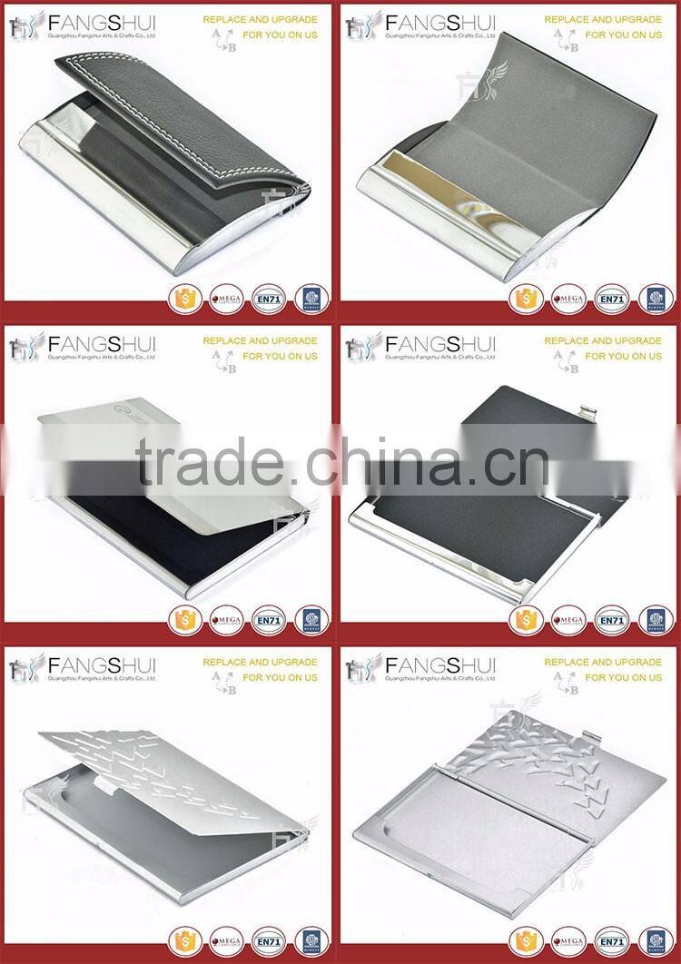 Pu card holder push card holder for sale