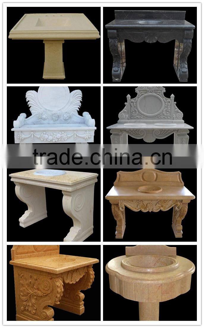 Natural Carved Marble Wash Hand Sink