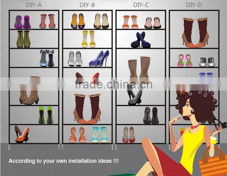 9 Tiers Front one door shoe storage with anti dusty fabric cover(FH-FR00709)