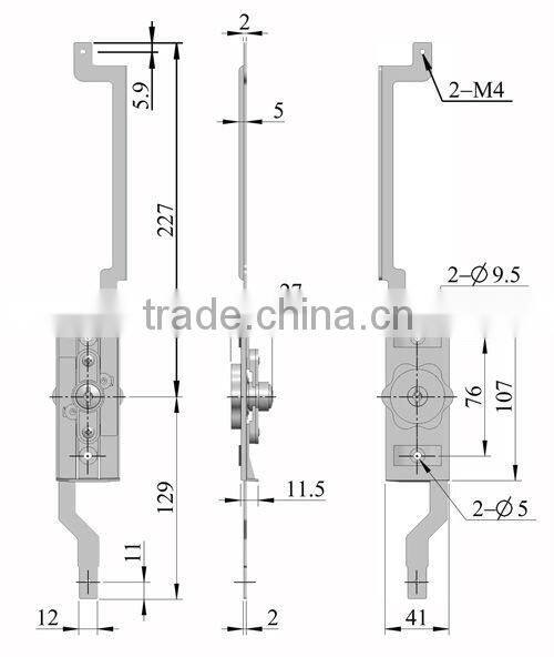 rolling shutter door lock