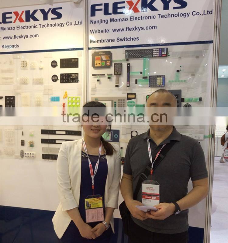 Computer garment cloth control panel metal dome membrane switch