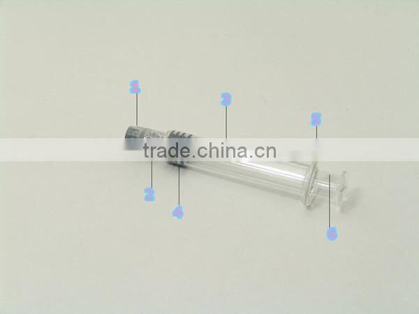 Glass Prefilled syringe--1ml,2.25ml,3ml/5ml