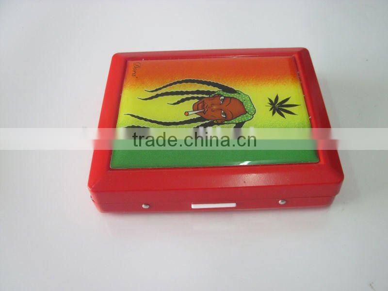 2012 new plastic cigarette case, ABS cigarette box with lock
