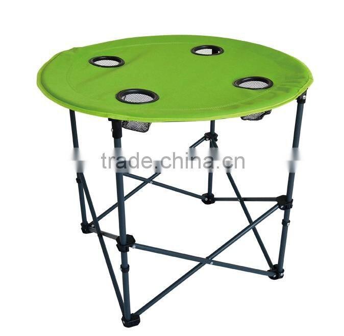 Portable folding Round table outdoor garden furniture